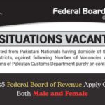 FBR Jobs 2025