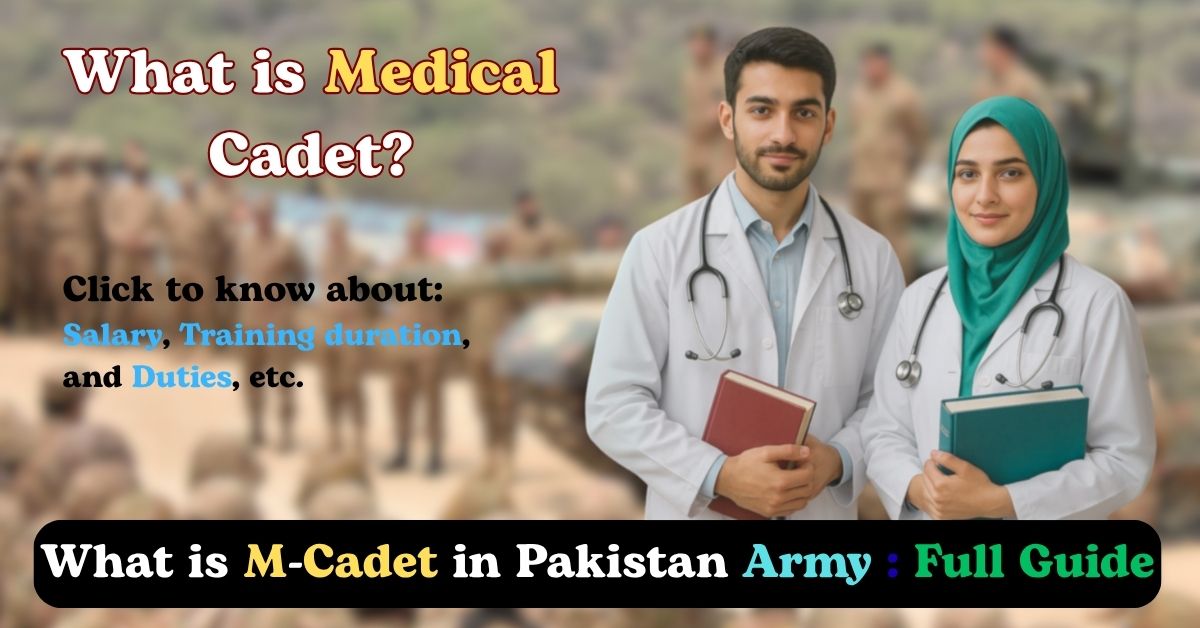 thunmbnail of medical cadet blog. contains a boy and girl and some text