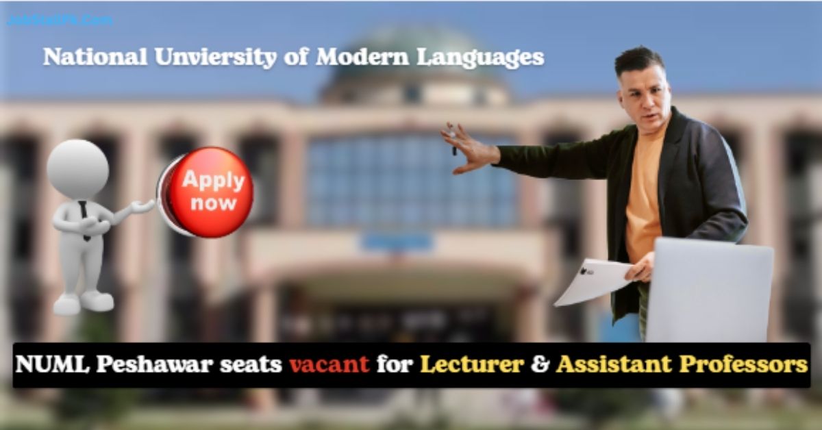 NUML JOBS PEHSAWAR CAMPUS