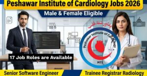 Cardiology Peshawar Institute jobs