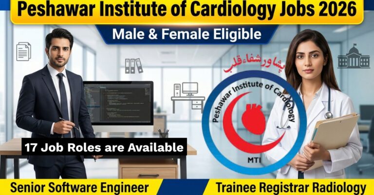 Cardiology Peshawar Institute jobs